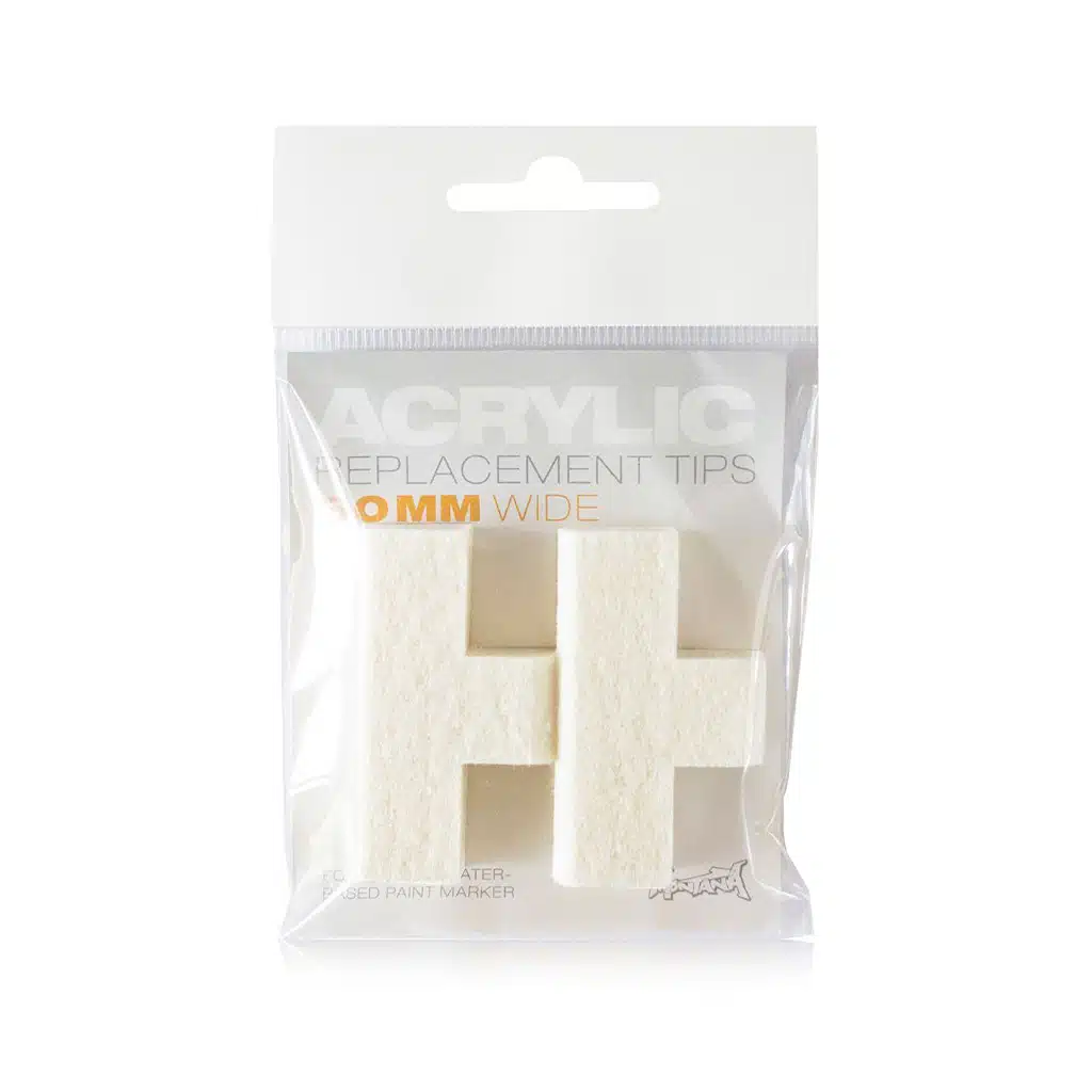 ACRYLIC Tip Set 50mm Extra Broad