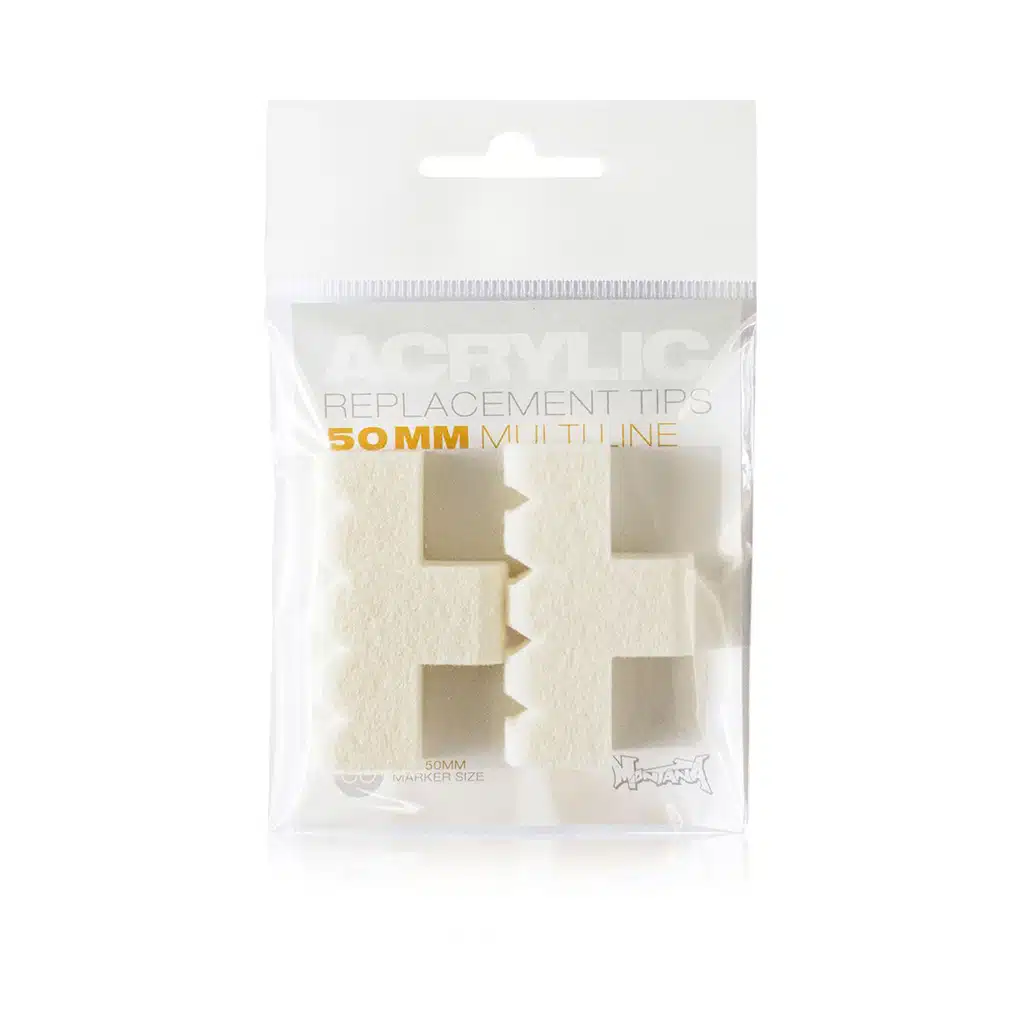 ACRYLIC Tip Set 50mm Multi Line