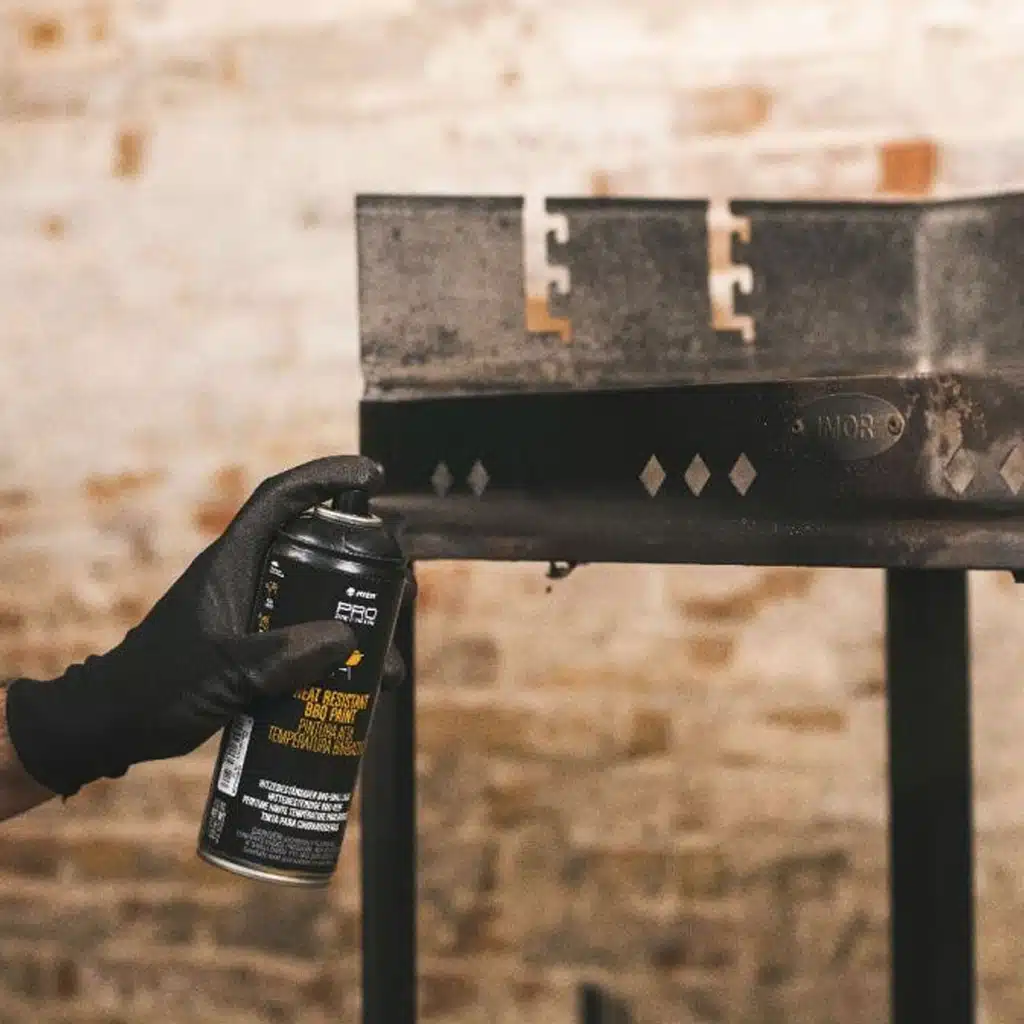 Barbecue spuitbusverf