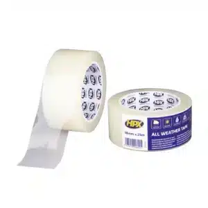 HPX All Weather Tape – Transparant 48MM X 25M