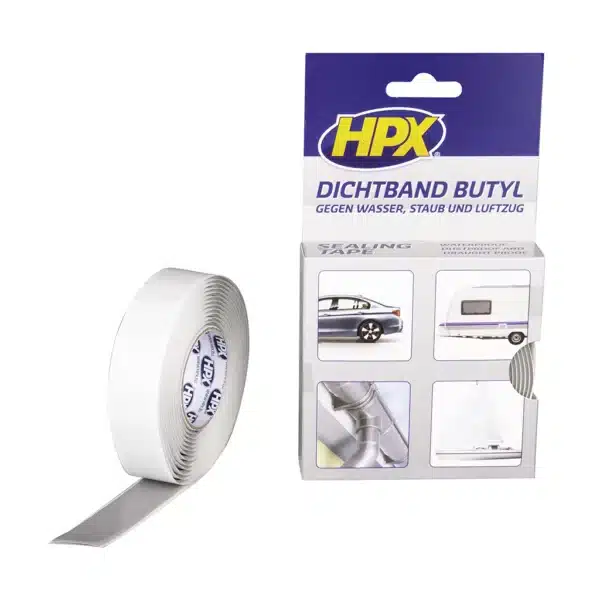 HPX Butyl Afdichtingstape – Grijs 20MM X 3M