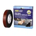 HPX Dubbelz. Hsa Bevestigingstape – Antraciet 25MM X 10M