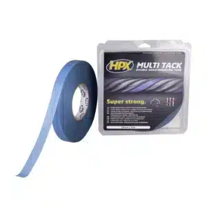 HPX Dubbelzijdige Multi Tack Tape 19MMx25M Semi Transparant