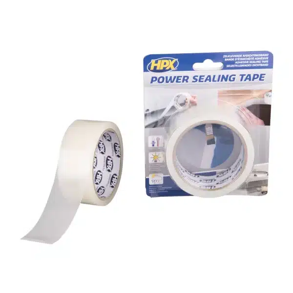 HPX Enkelzijdige Afdichtingstape – Semi Transp. 38MM X 1,5M