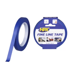 HPX Fine Line Tape (Lineerband) – Blauw 12MM X 33M
