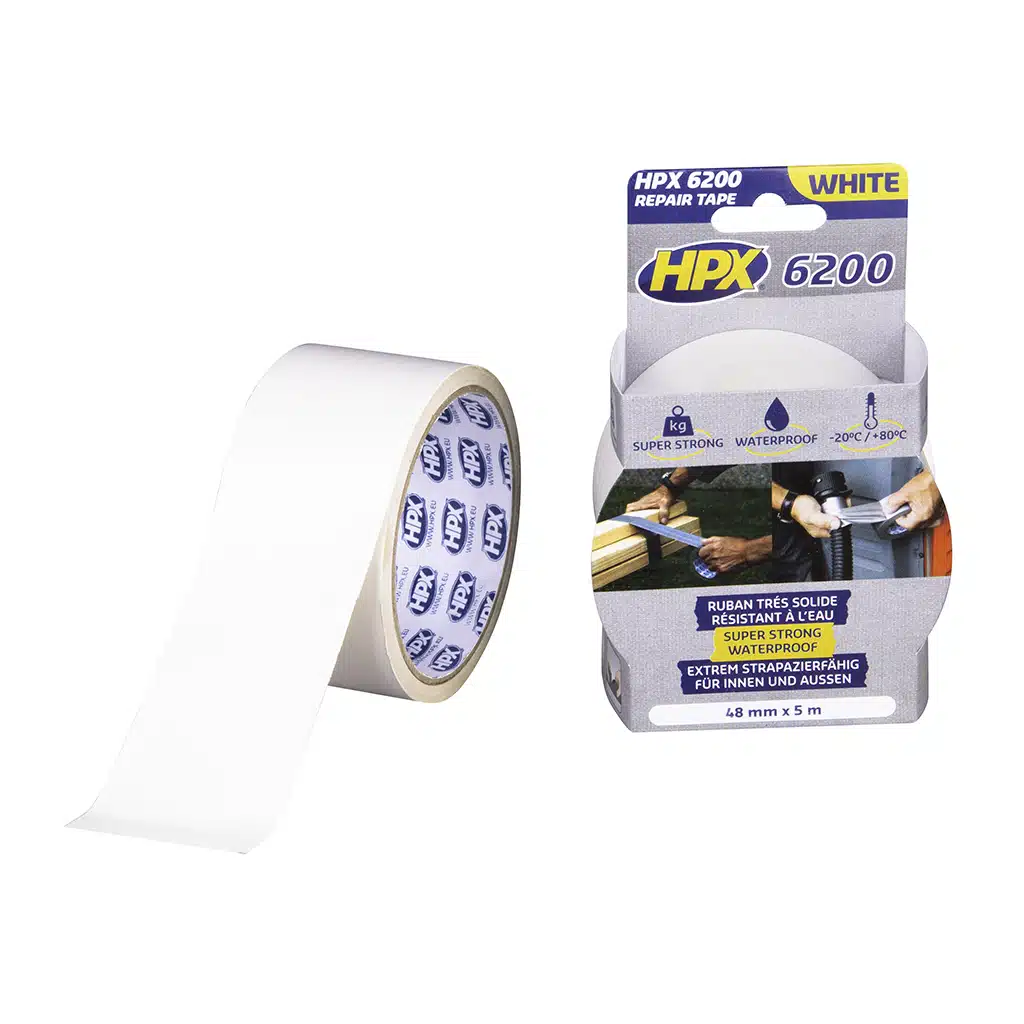 HPX Pantsertape – Wit 48MM X 5M