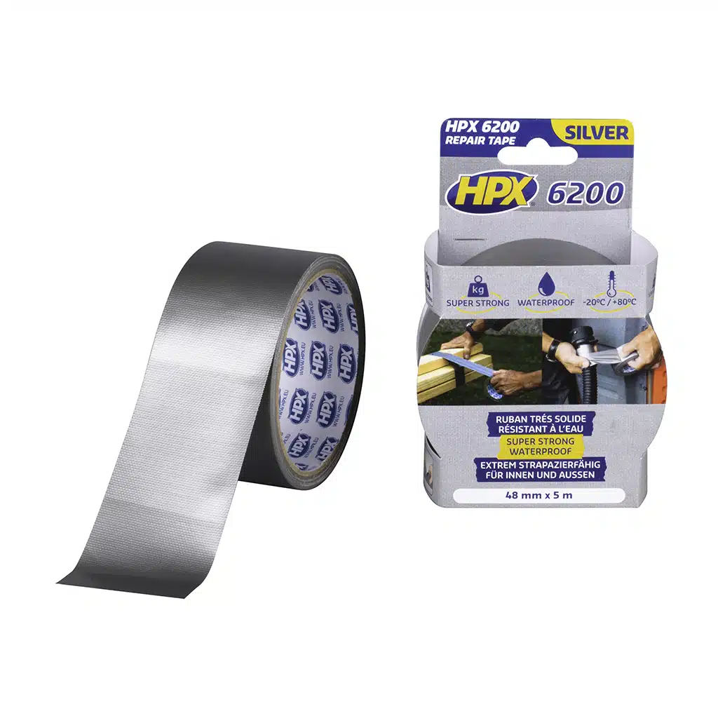 HPX Pantsertape – Zilver 48MM X 5M