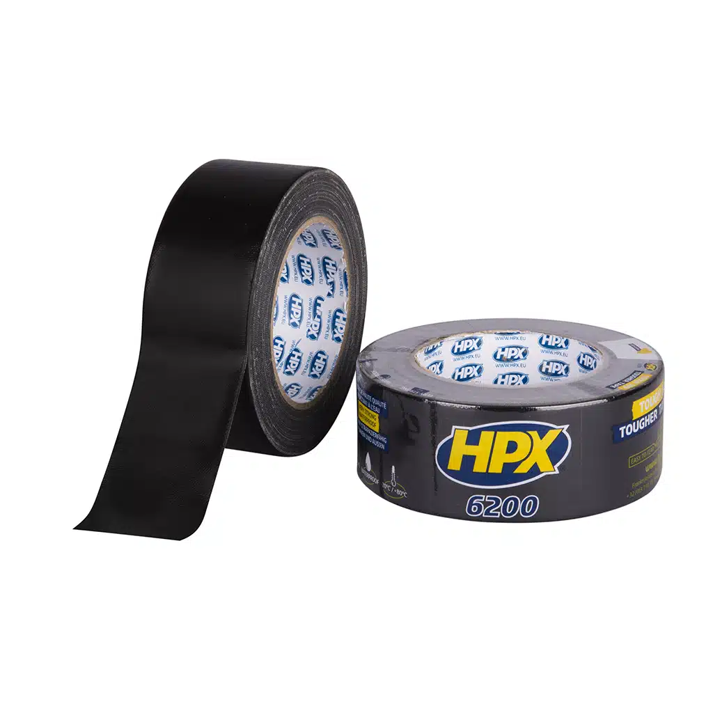 HPX Pantsertape – Zwart 48MM X 25M