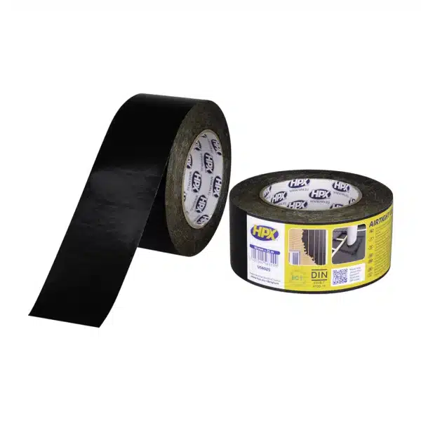 HPX Pe Film Tape – Zwart Uv 60MM X 25M