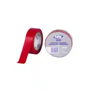 HPX Pvc Isolatietape – Rood 19MM X 10M