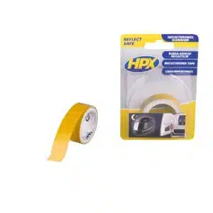 HPX Reflecterende Tape – Geel 19MM X 1,5M