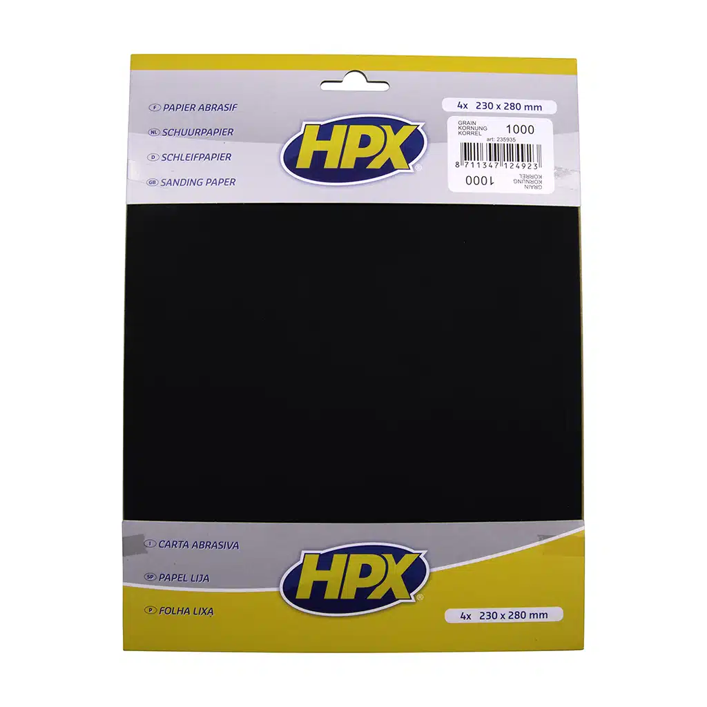 HPX Schuurpapier P1000 X 4