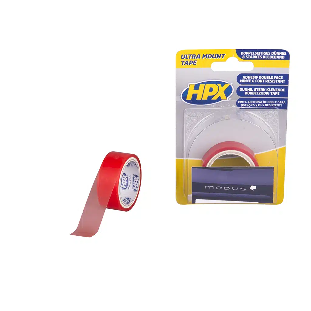 HPX Ultra Mount Bevestigingstape – Transparant 19MM X 1,5M