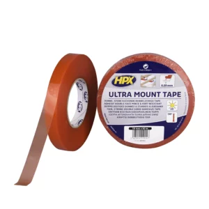HPX Ultra Mount Bevestigingstape – Transparant 19MM X 50M