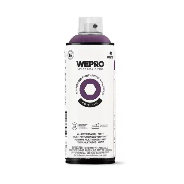 MTN Wepro All Purpose Paint 400ML Mat Los Angeles Purple