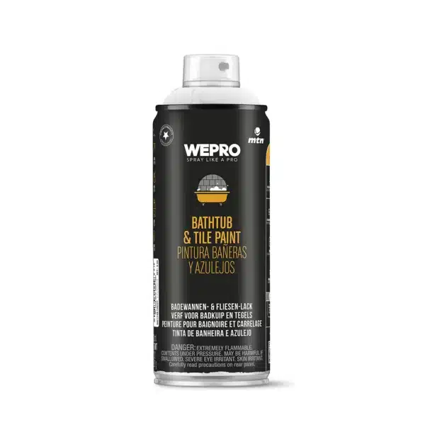 MTN Wepro Bathtub & Tile Paint White 400ML