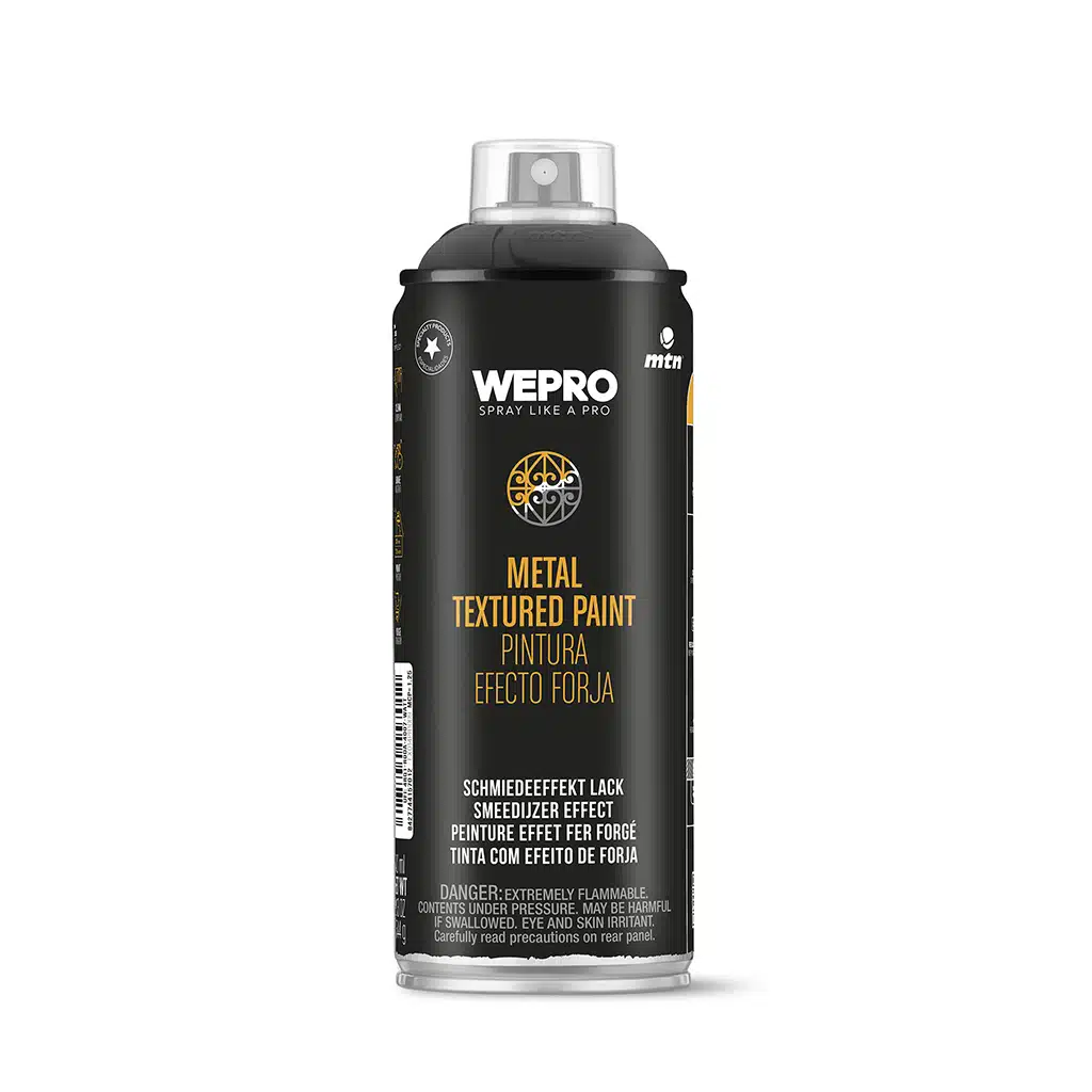 MTN Wepro Forged Effect Paint Black 400ML