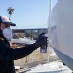 MTN Wepro Gelcoat Retouch Paint Boot Spuiten Masker