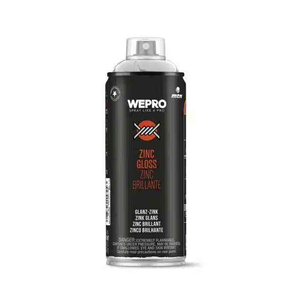 MTN Wepro Glossy Zinc Galvanized Silver 400ML
