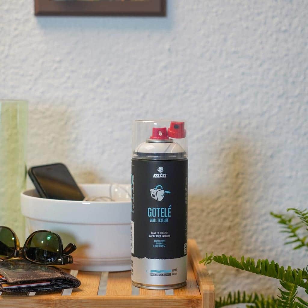 MTN Wepro Gotelé Wall Texture Paint Voorbeeld
