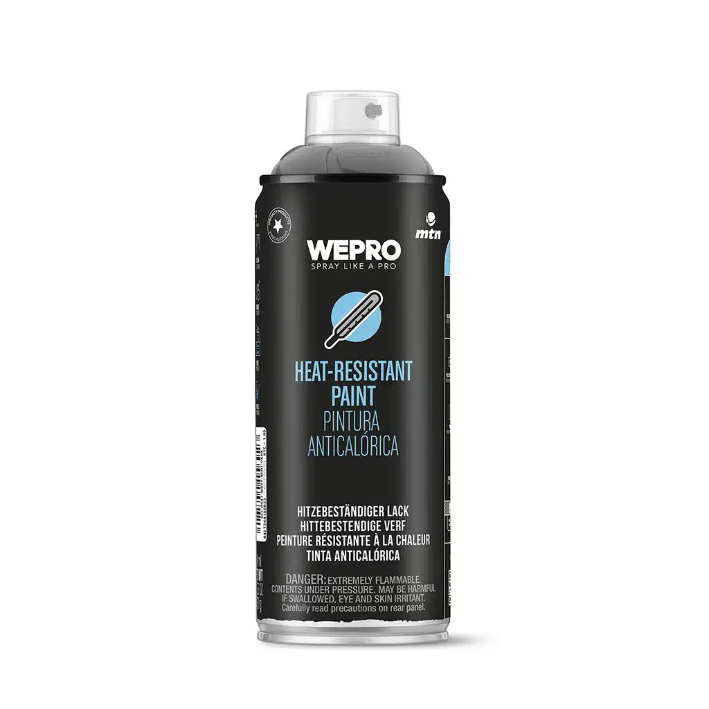 MTN Wepro Heat Resistant Paint Cast Iron 400ML