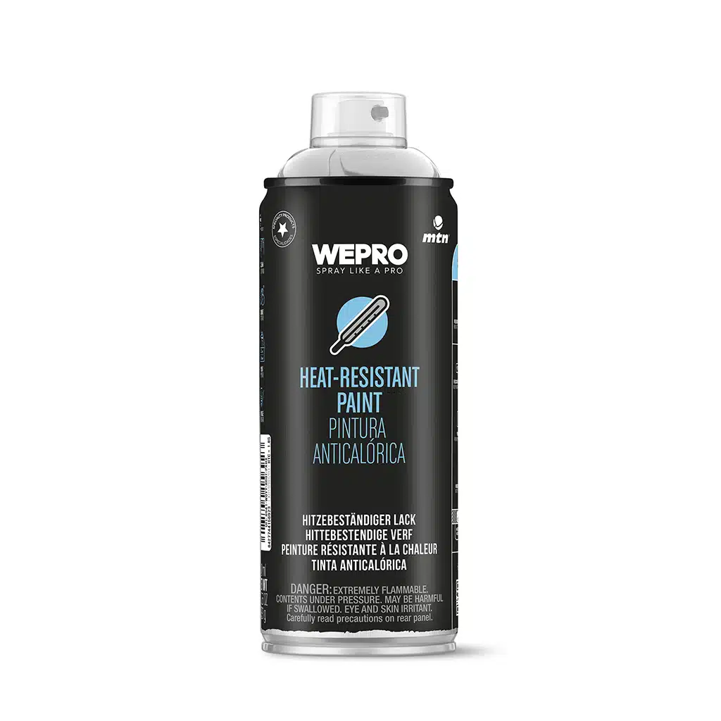 MTN Wepro Heat Resistant Paint Silver 400ML