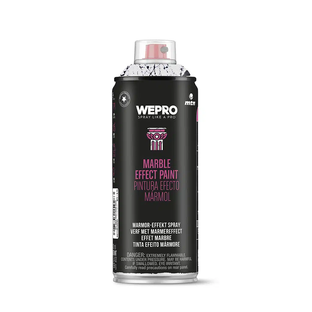 MTN Wepro Marble Effect Black 400ML