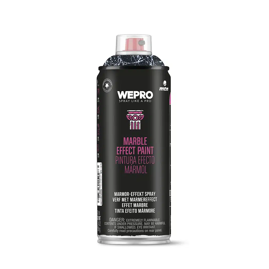 MTN Wepro Marble Effect Silver 400ML