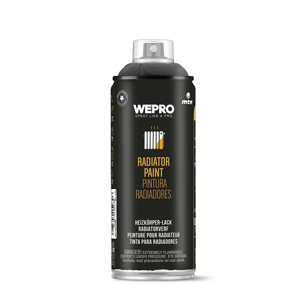 MTN Wepro Radiator Paint Black Matt 400ML