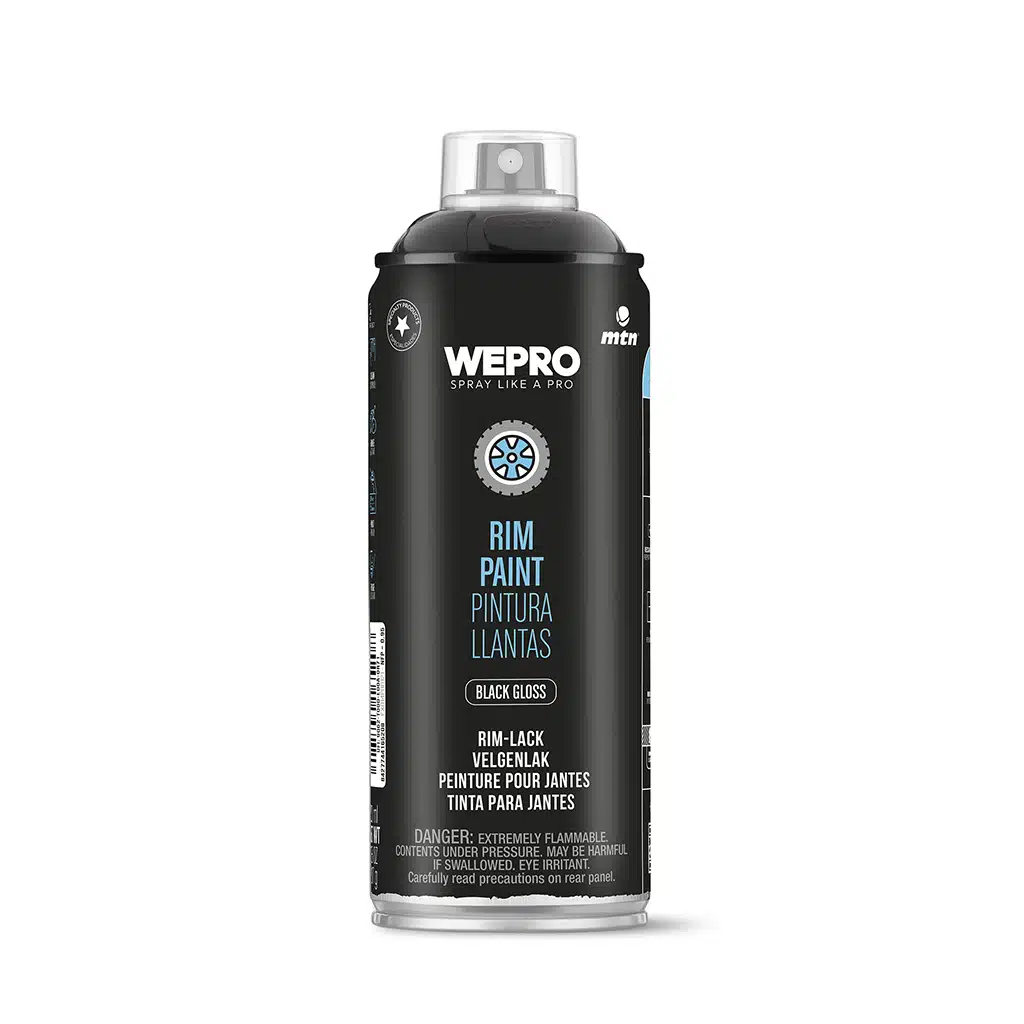 MTN Wepro Rim Wheels Paint Black Gloss 400ML