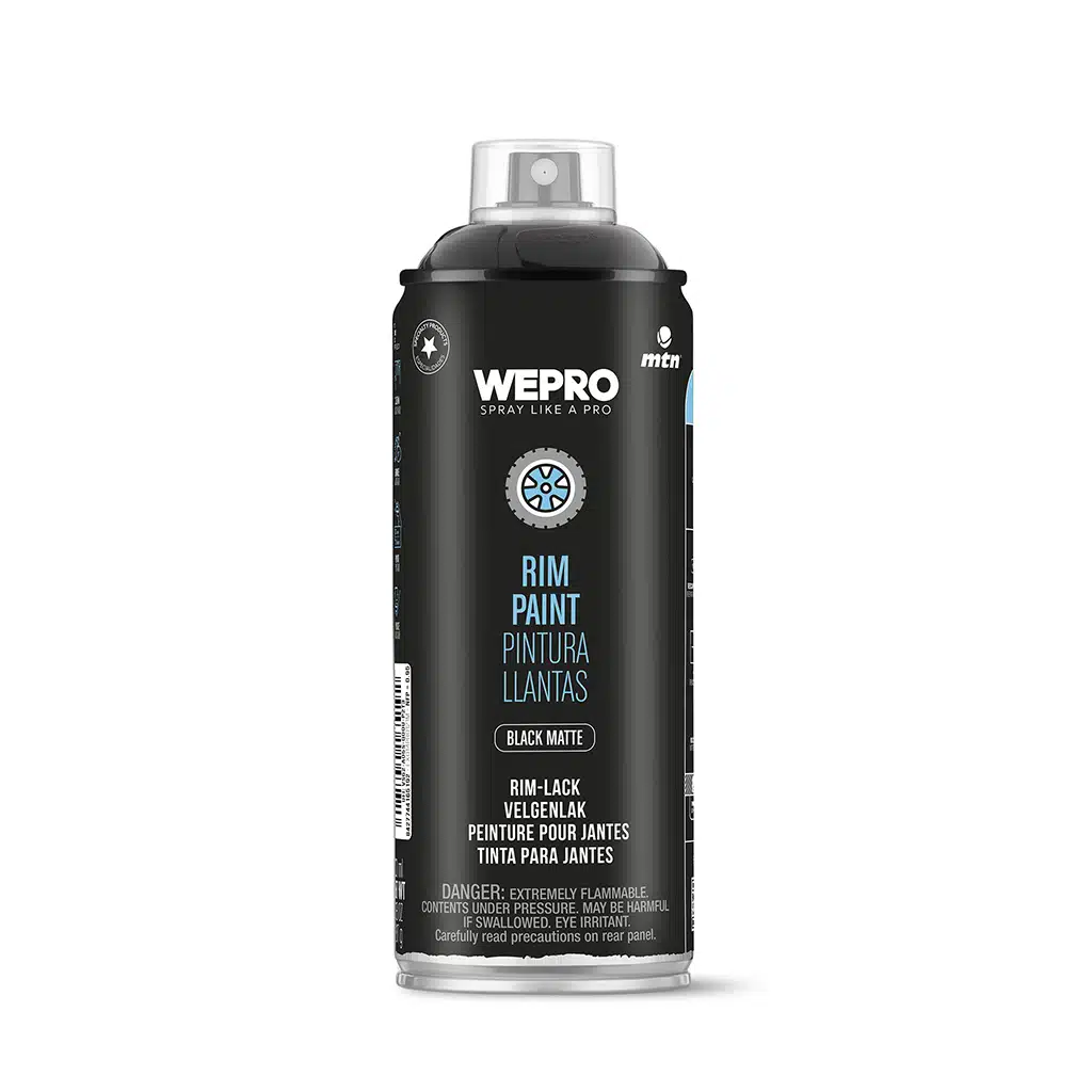 MTN Wepro Rim Wheels Paint Black Matt 400ML