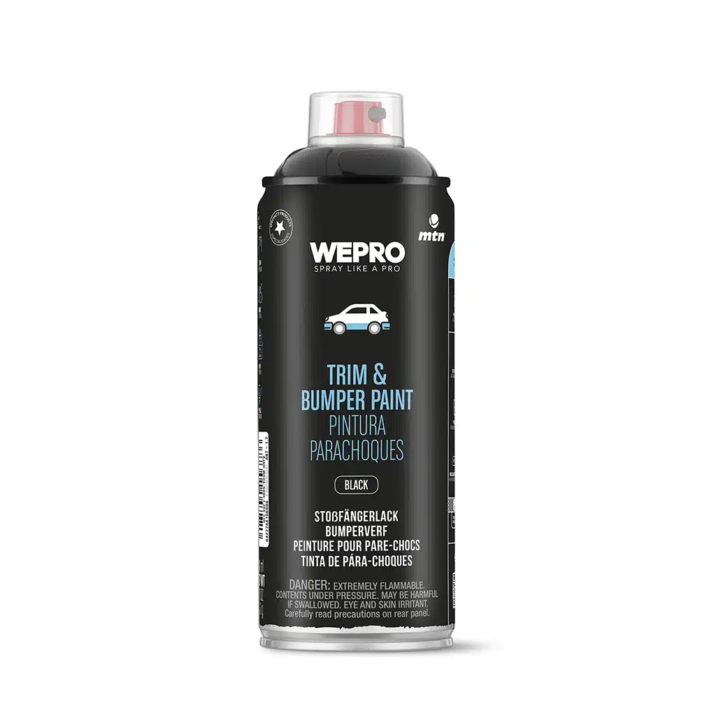 MTN Wepro Textured Bumper Paint Black 400ML