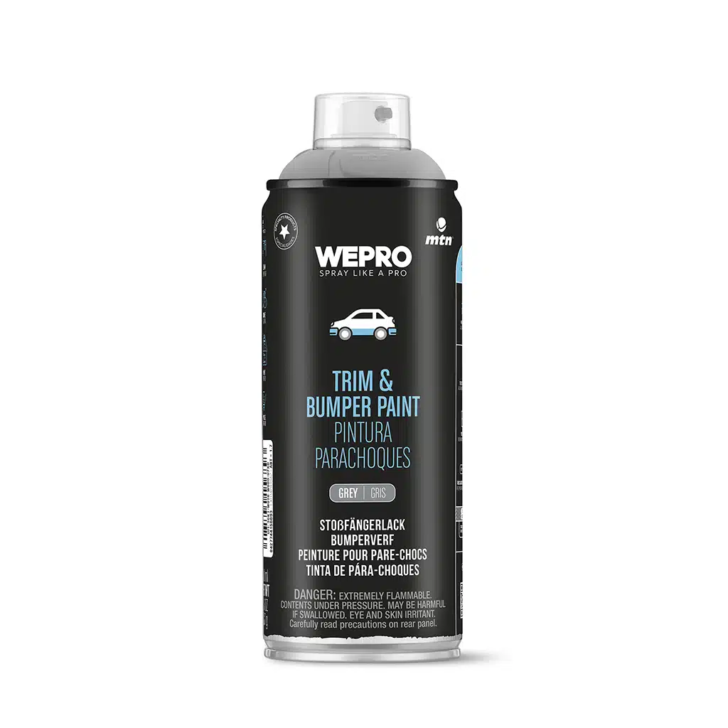 MTN Wepro Textured Bumper Paint Grey 400ML