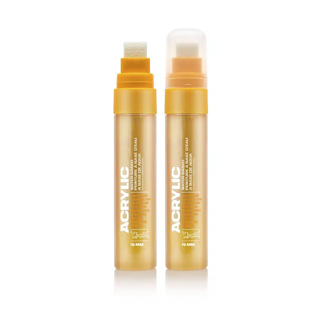 Montana ACRYLIC Marker 15mm Yellow