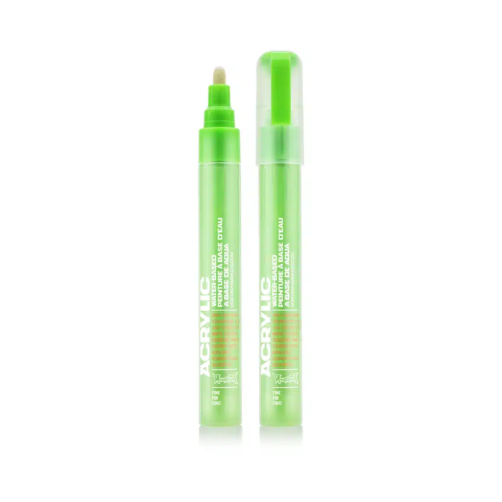 Montana Acrylic Marker 2mm Fine Acid Green