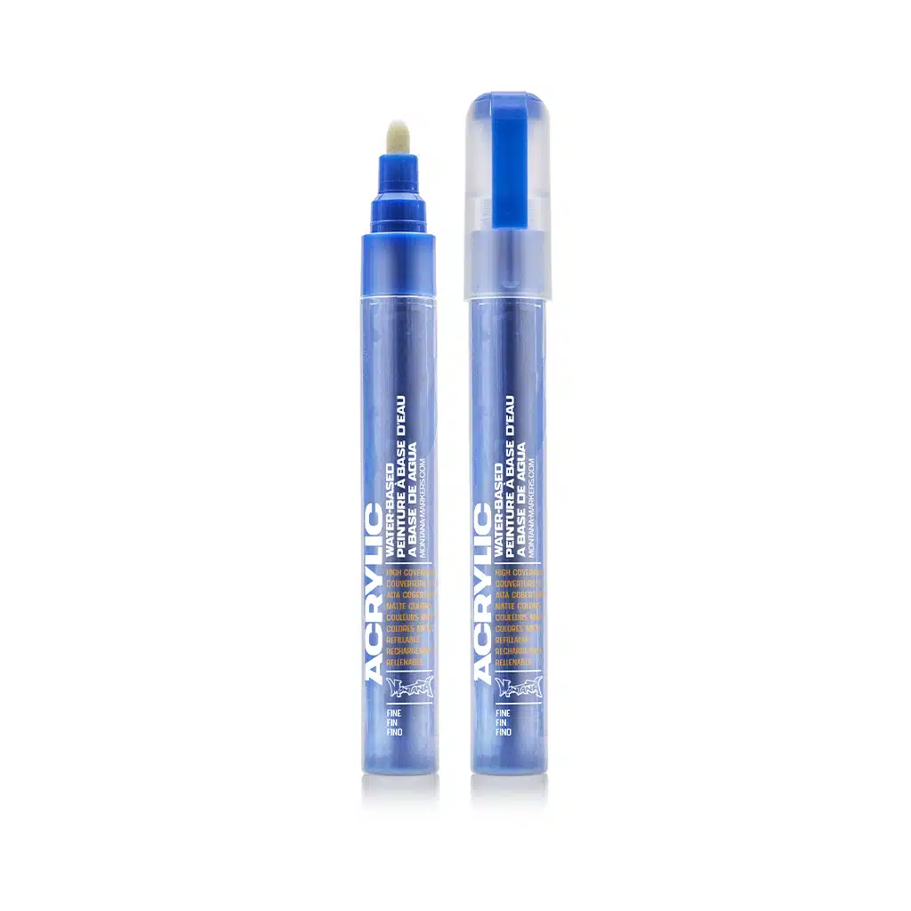 Montana Acrylic Marker 2mm Fine Blue