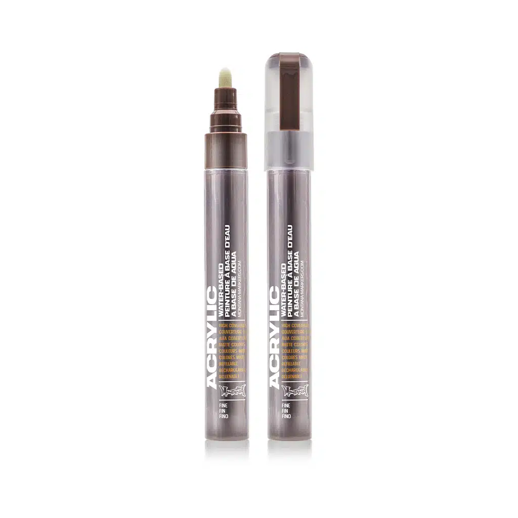 Montana Acrylic Marker 2mm Fine Brown