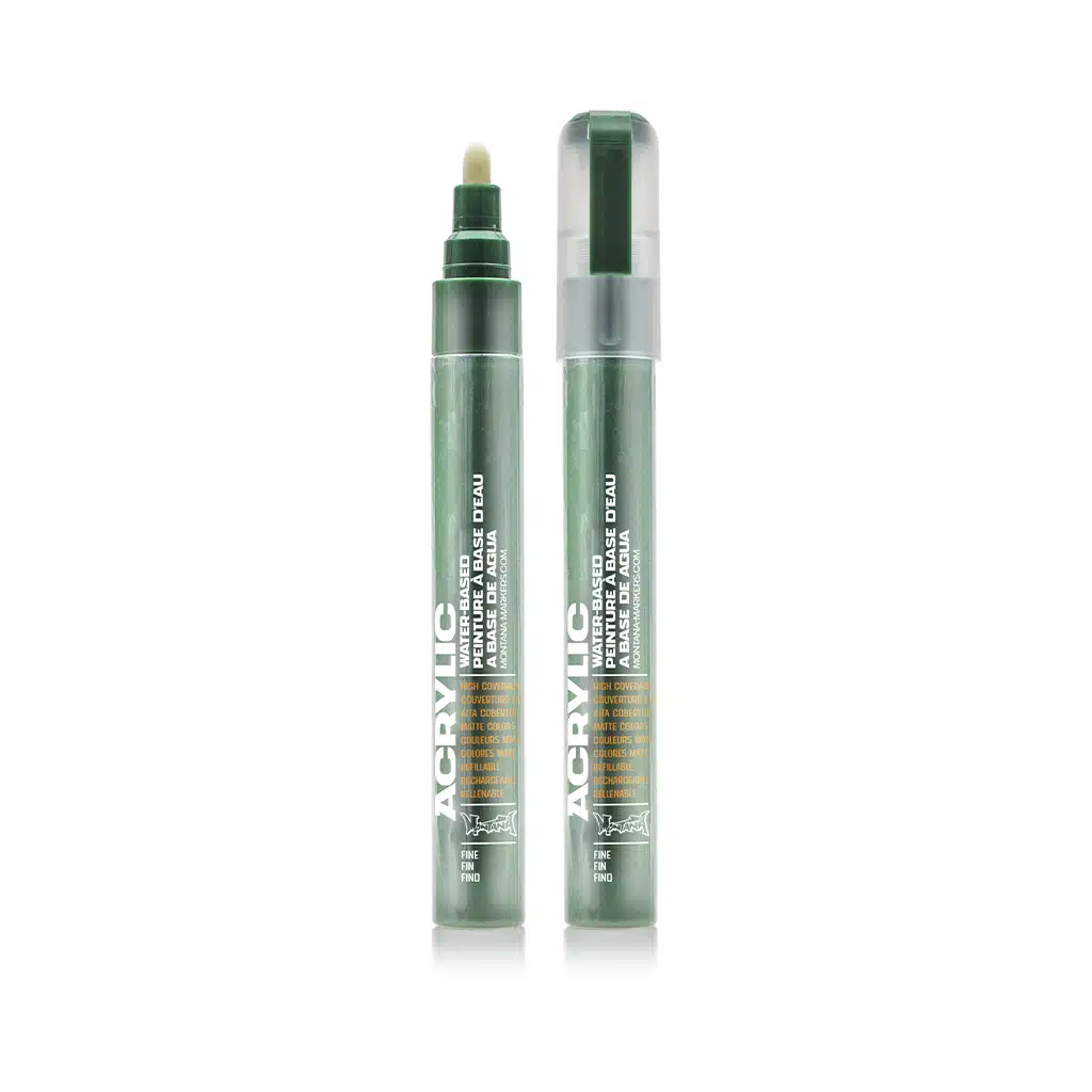 Montana Acrylic Marker 2mm Fine Green Dark