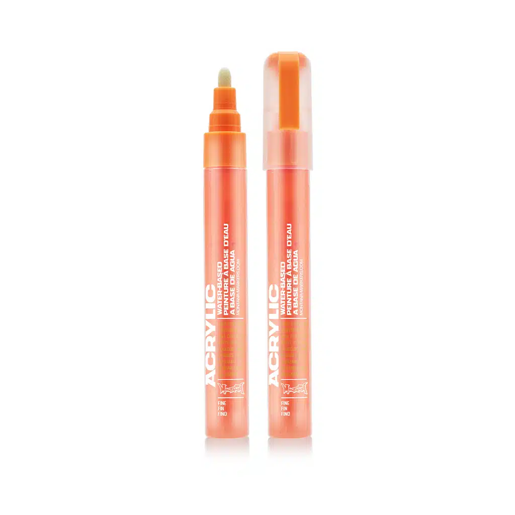 Montana Acrylic Marker 2mm Fine Power Orange
