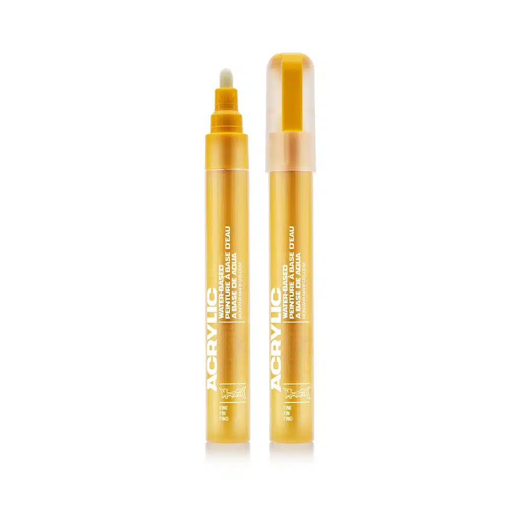 Montana Acrylic Marker 2mm Fine Yellow