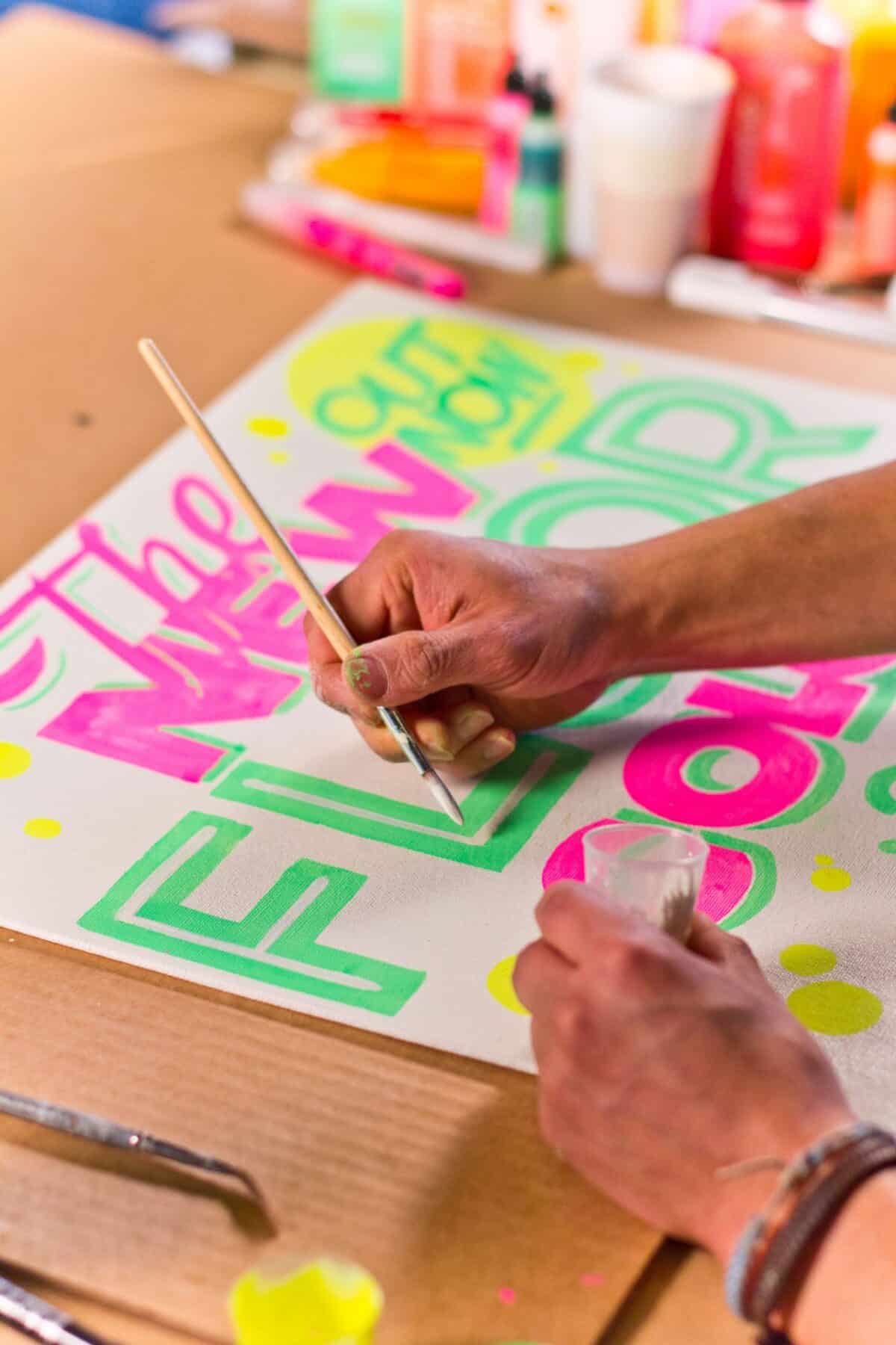 Montana Acrylic Paint Refill Gebruiken