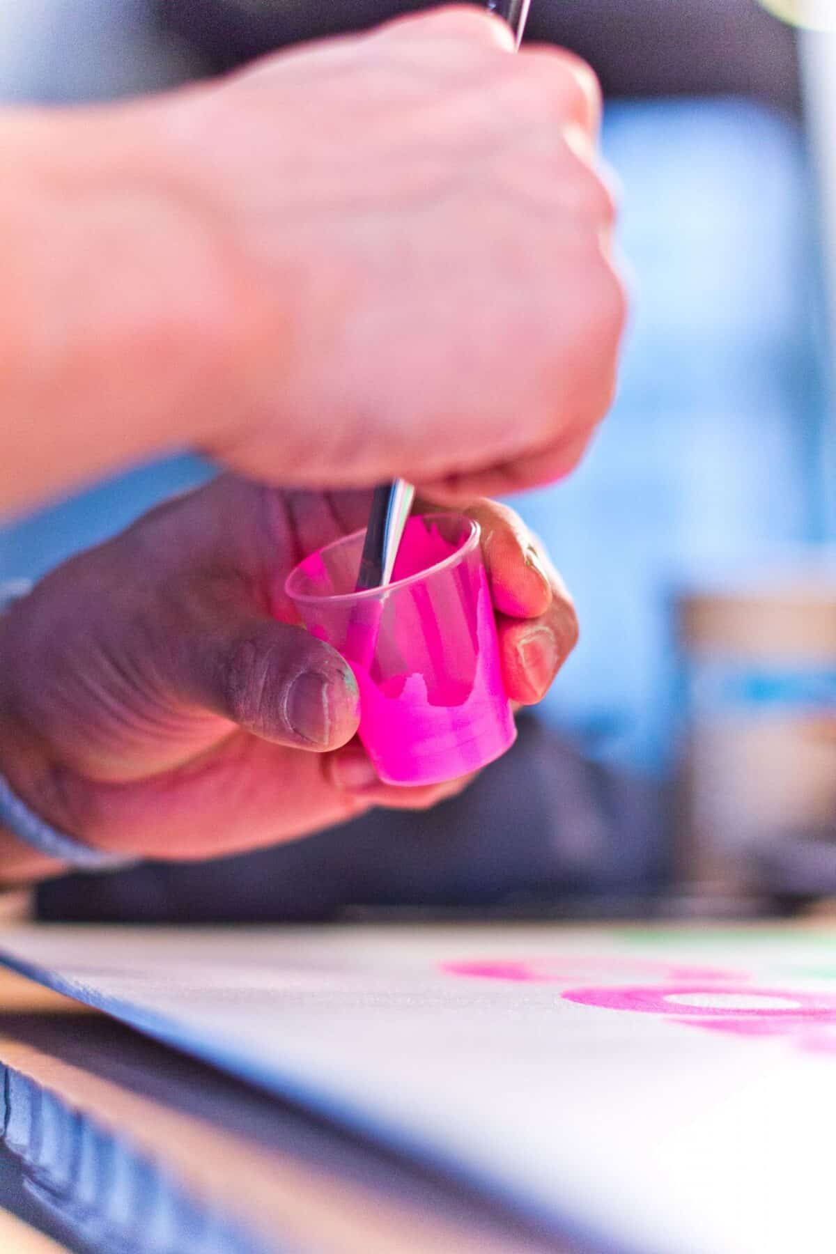 Montana Acrylic Paint Refill Gebruiken na overgieten