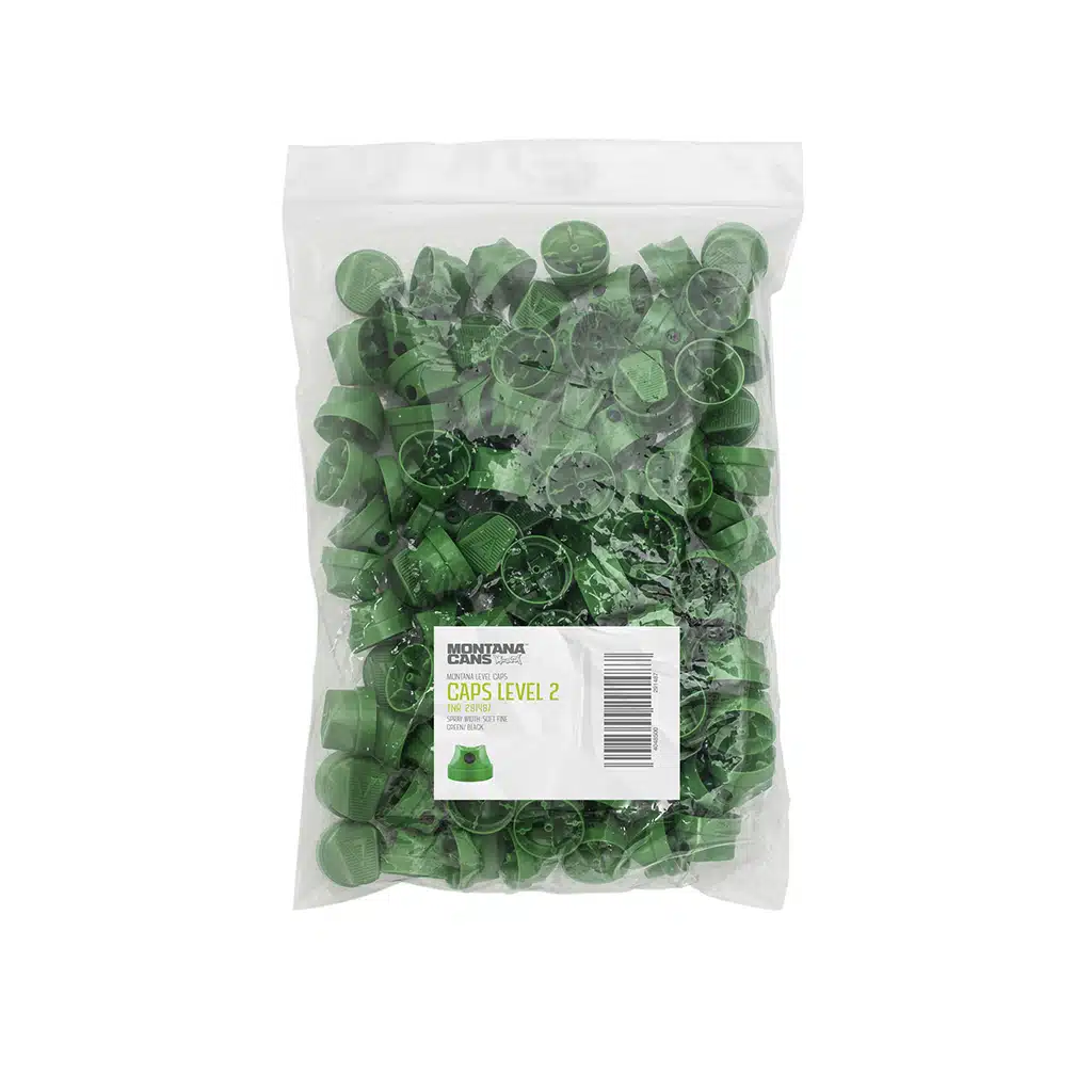 Montana Caps Level 2 zak 100 stuks