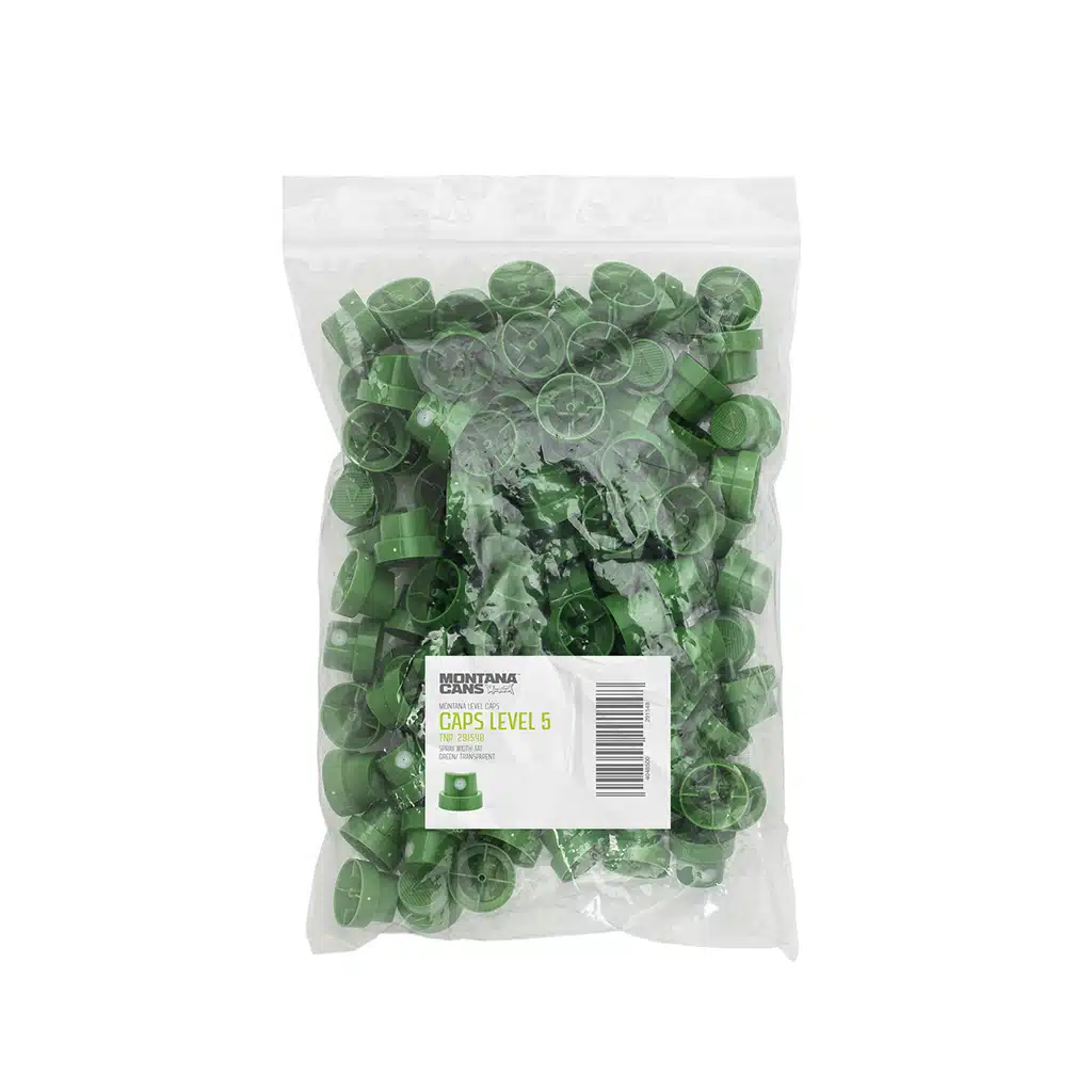 Montana Caps Level 5 Fat Green zak 100 stuks