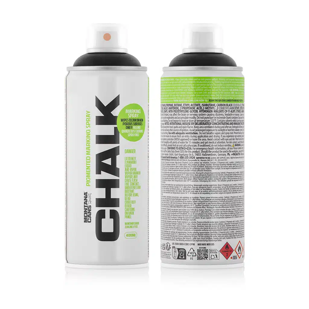 Montana Chalk Spuitbus Black