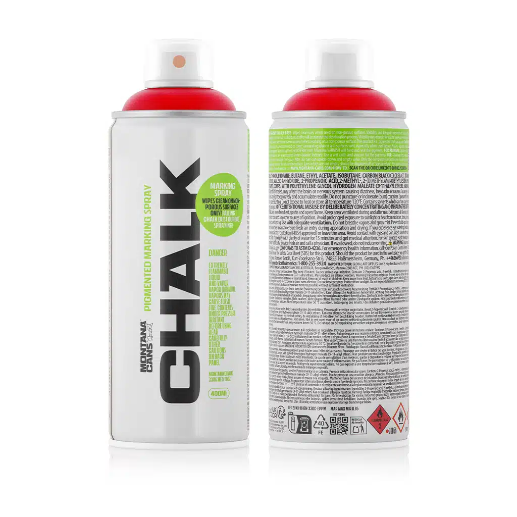 Montana Chalk Spuitbus Red