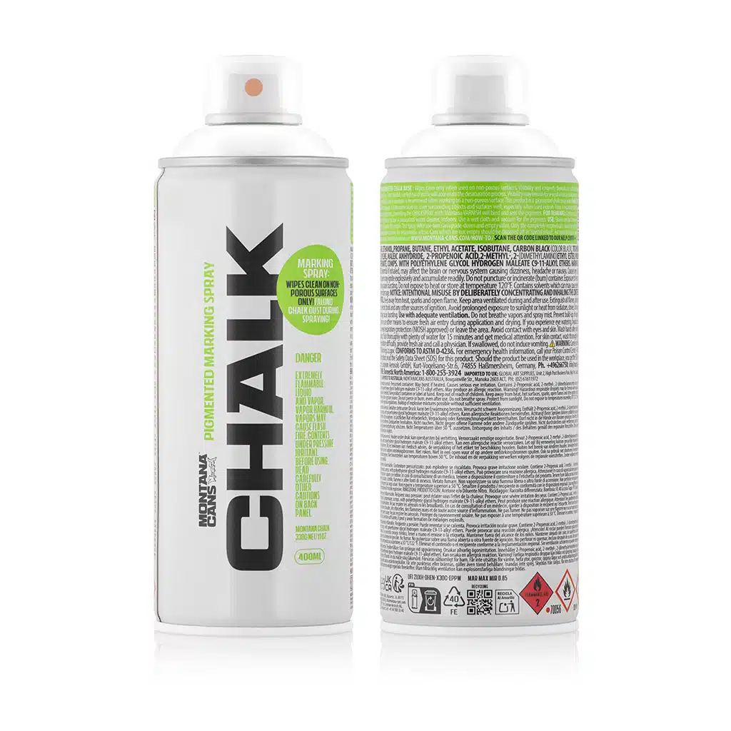 Montana Chalk Spuitbus White