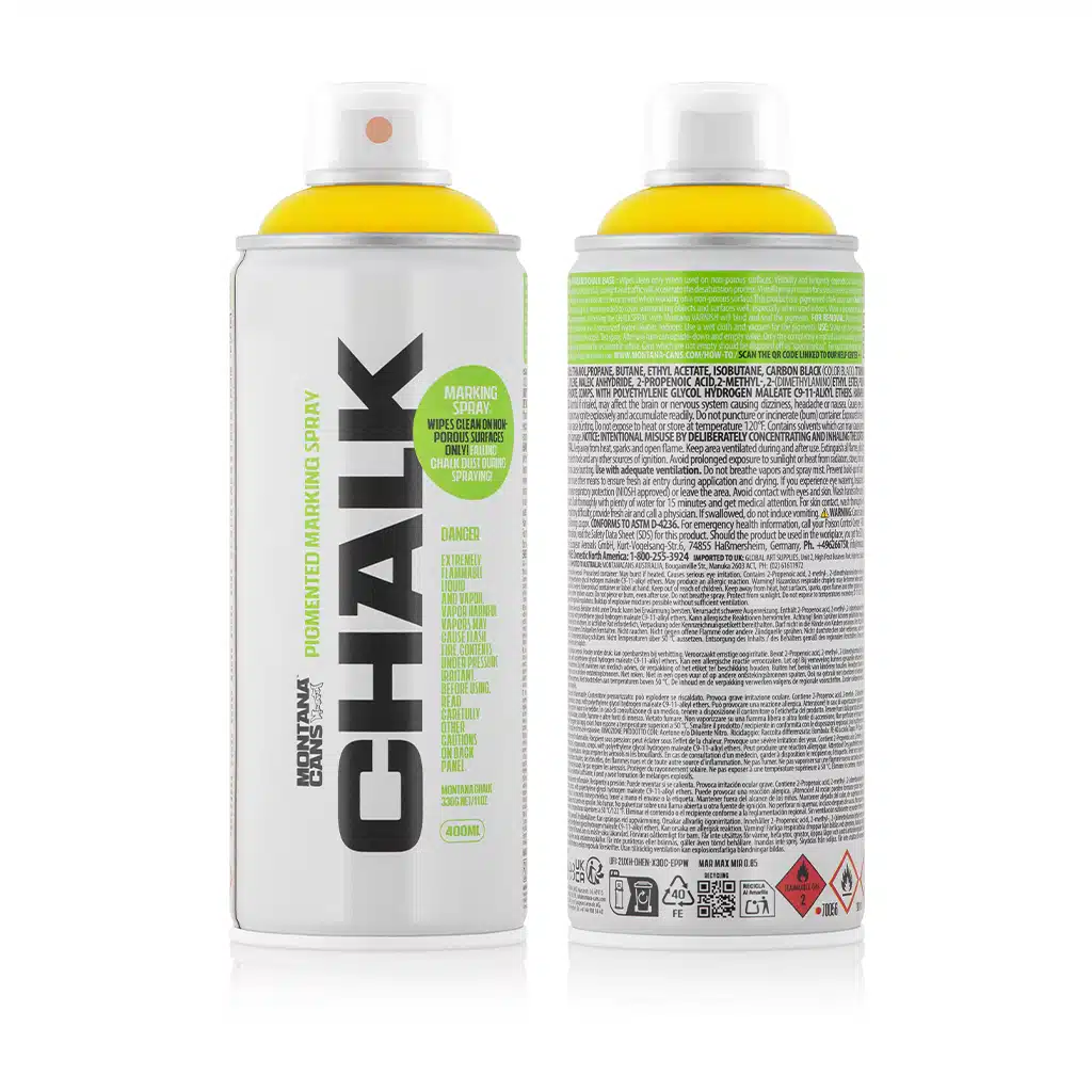 Montana Chalk Spuitbus Yellow