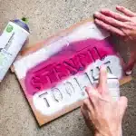 Montana Chalk Spuitbus voorbeeld