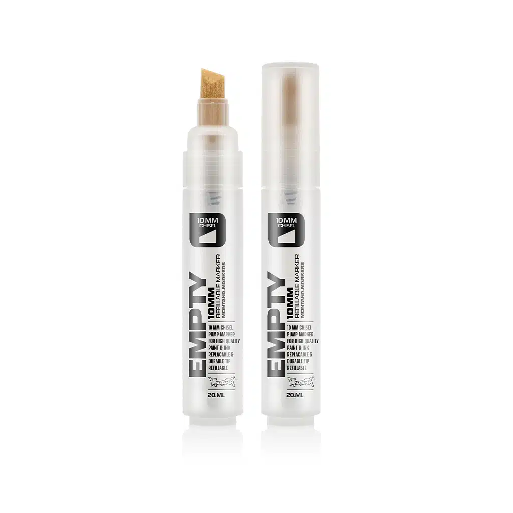 Montana Empty Marker 10mm Chisel Tip